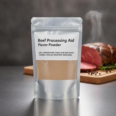 Beef Processing Aid Flavor Powder High Temperature Stable Retort Ready Thermal Process Resistant Seasoning